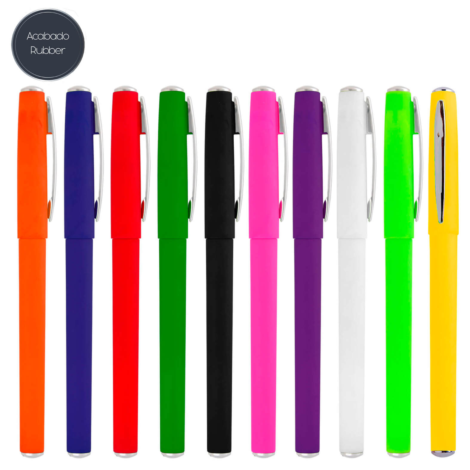 CODEX BP-235 - Bolígrafo con acabado rubber y tinta de gel