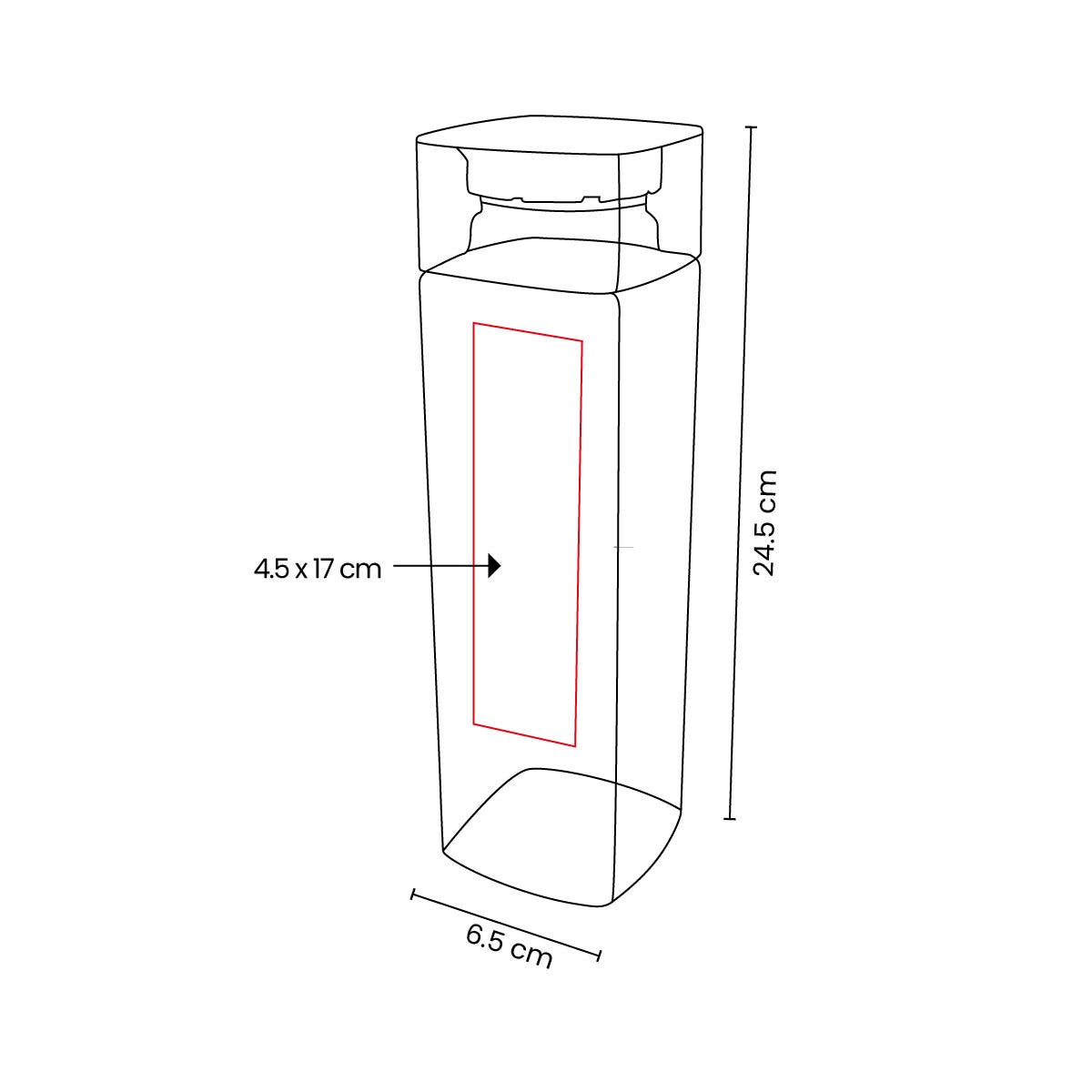 Cilindro Tribec Azul 960 ml - Vista 3
