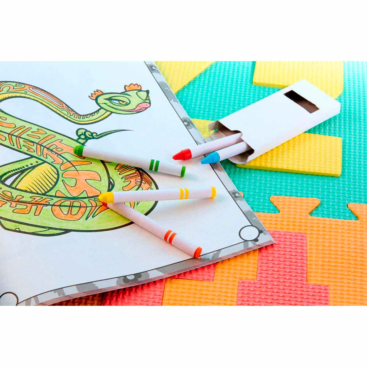 Caja de Crayones de Cera - Vista 3